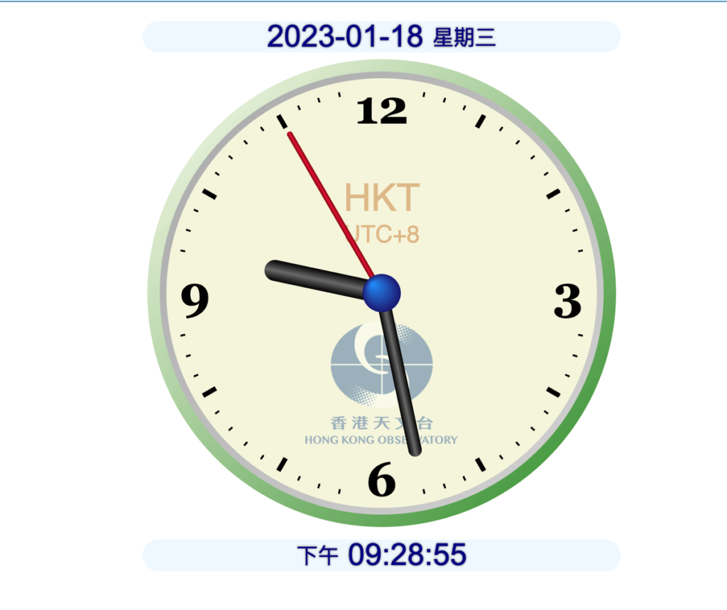 線上圓形時鐘 線上圓形時鐘