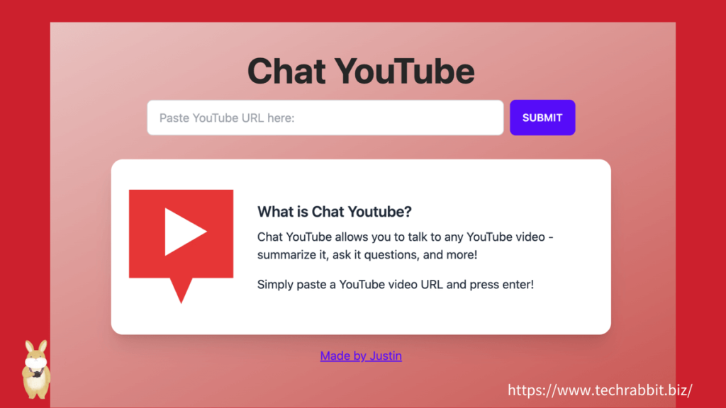 chatyoutube 透過 ChatGPT 將 Youtube 影片快速總結摘要