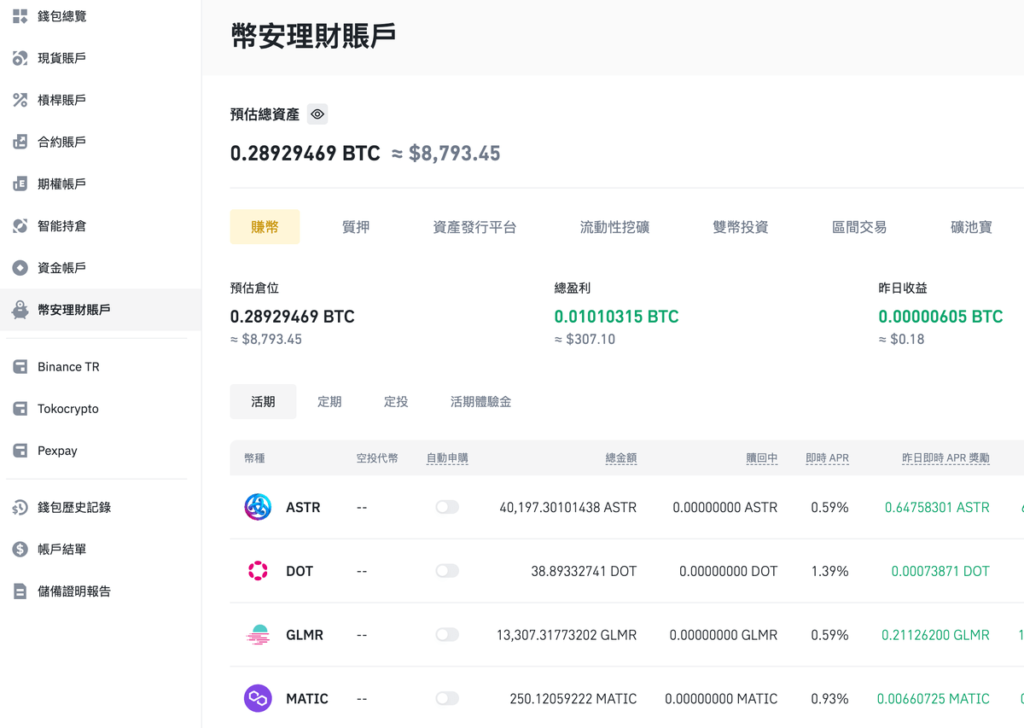 幣安賺幣是什麼？怎麼用？教你用 Binance 理財商品賺利息！