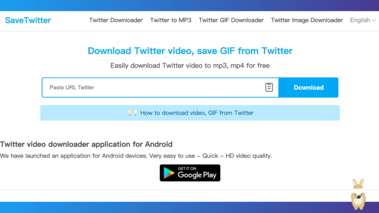 SaveTwitter 下載 X（Twitter）影片與GIF 圖片