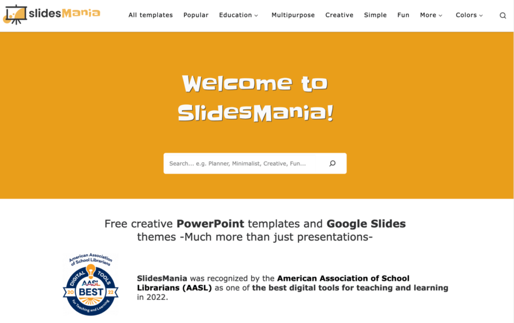 SlideMania 免費簡報模板網站，免費 PPT 範本與 Google Slides 下載！