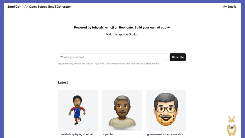 EmojiGen 免費 AI 表情符號與圖片產生器
