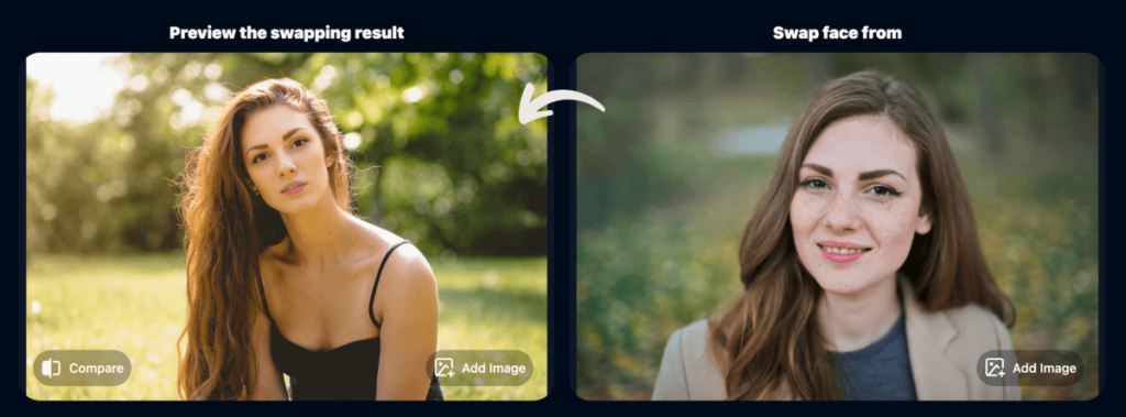 FaceSwapper 免費線上 AI 照片換臉網站，兩張照片換臉無浮水印！免安裝APP