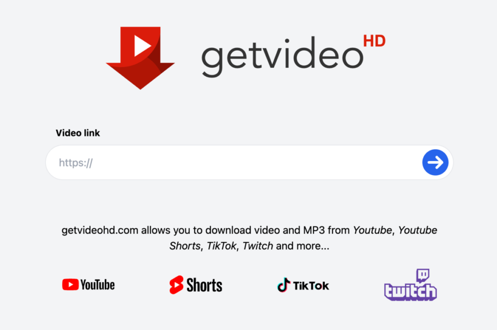 getVideoHD 下載高畫質 Youtube MP4 影片