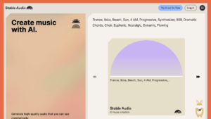 Stable Audio 以 AI 線上製作免費音樂並下載