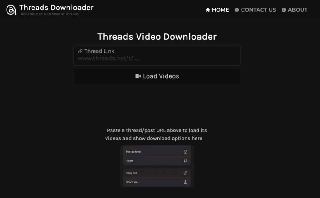 Threads downloader 一鍵下載 Threads 貼文影片線上工具！免安裝