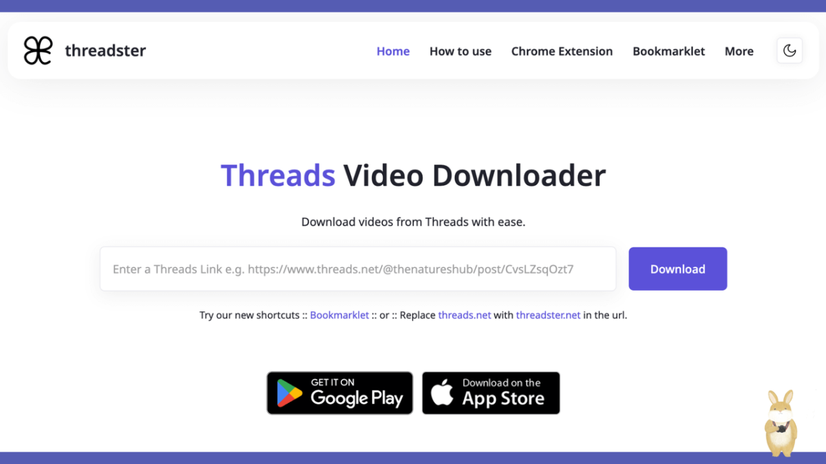 Use Threads Gif ThreadsMate 線上下載 Threads 影片、照片與 GIF 圖片! - 科技兔