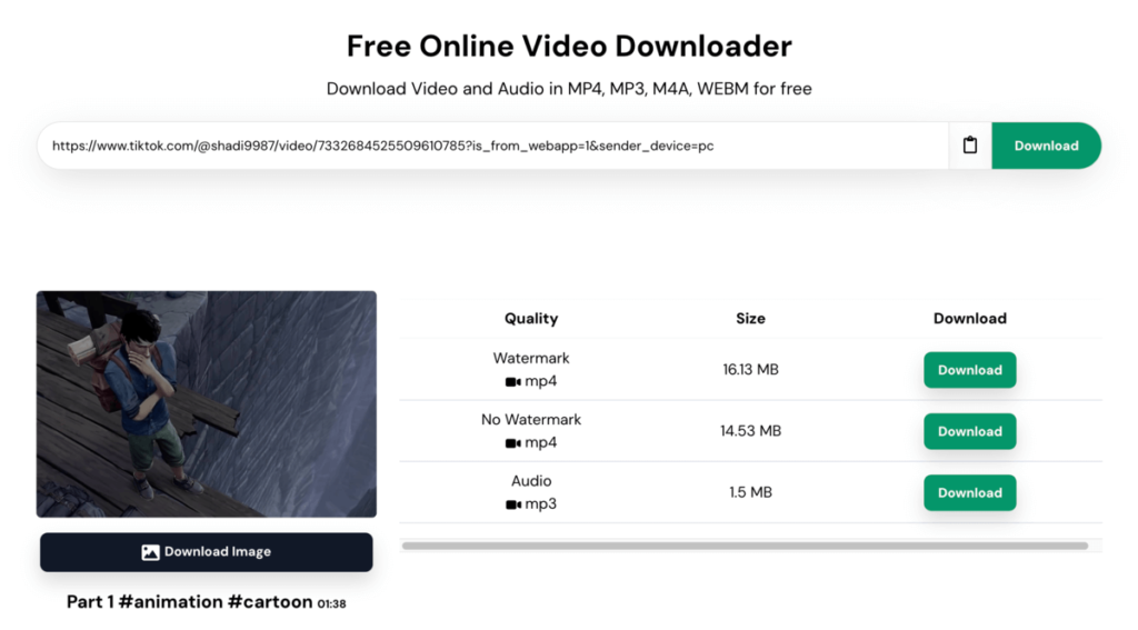 AnyDownloader 免費線上下載社交網站影片，包括臉書、Instagram、抖音Tiktok、Threads