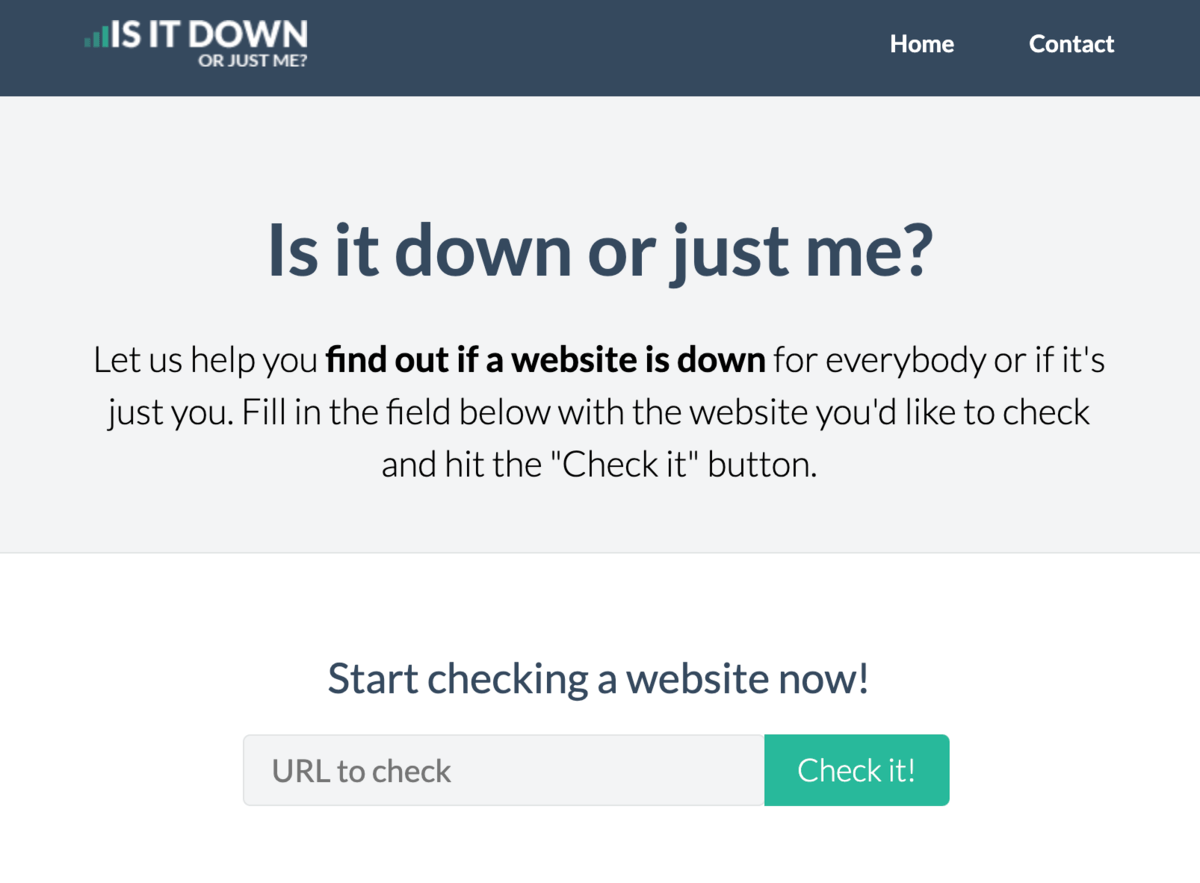 Is it down or just me? 網站連線狀態檢查工具，看特定網站是否連得上！ - 科技兔