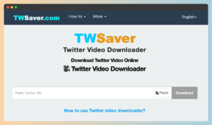 TwSaver 免費推特 Twitter/X 影片下載工具，支援高畫質MP4線上下載