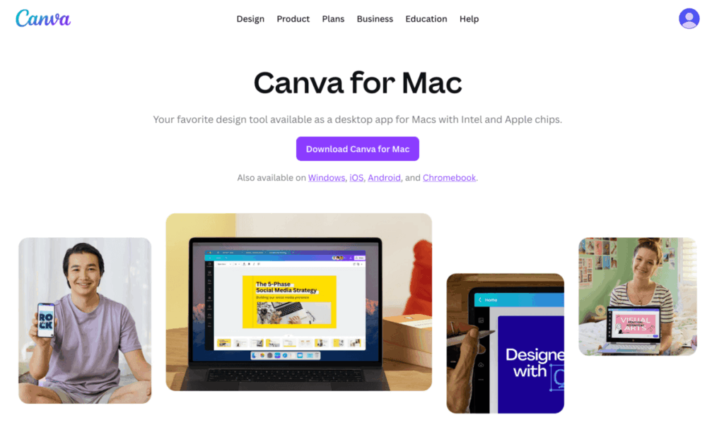 Canva MAC 桌機版免費下載！MAC 用戶螢幕錄影跟錄音必備下載！