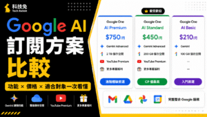 Google AI 訂閱方案比較:Google AI Plus、Pro、Ultra 5x/20x 方案怎麼選? Google AI 訂閱方案比較:Google AI Plus、Pro、Ultra 方案怎麼選?