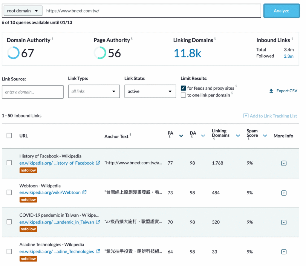 3款好用的 Backlink checker 反向連結查詢工具推薦 3款好用的 Backlink checker 反向連結查詢工具推薦