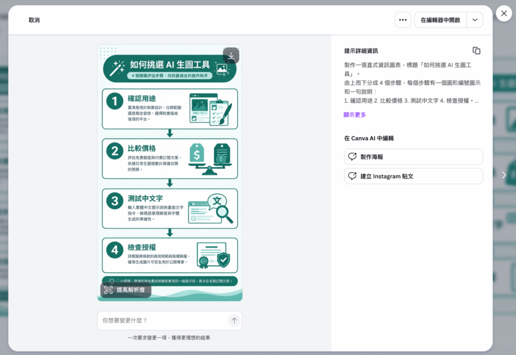 Canva Craft 是什麼?怎麼用?用 Canva AI 製作海報、社群圖片與文章配圖 Canva Craft 是什麼?怎麼用?用 Canva AI 製作海報、社群圖片與文章配圖