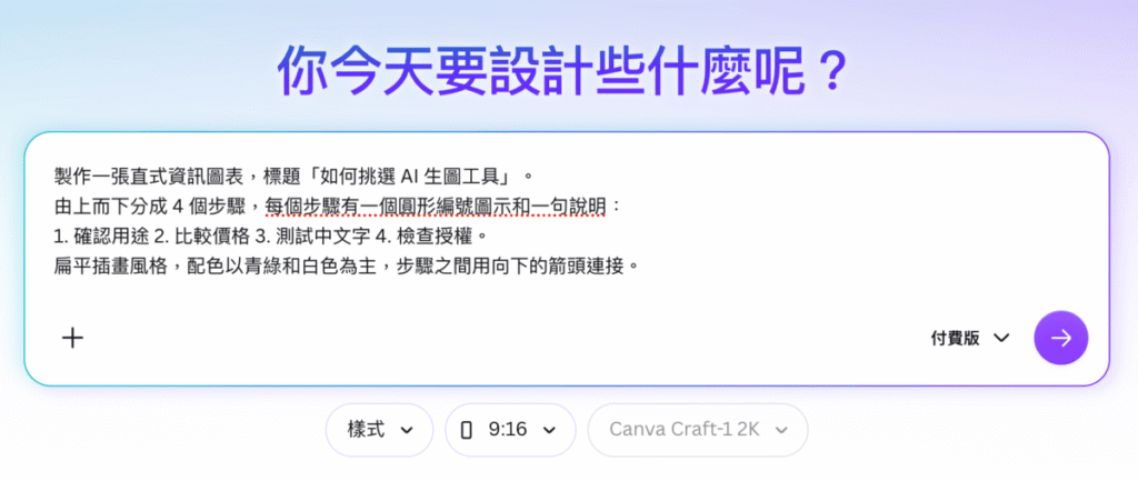 Canva Craft 是什麼?怎麼用?用 Canva AI 製作海報、社群圖片與文章配圖 Canva Craft 是什麼?怎麼用?用 Canva AI 製作海報、社群圖片與文章配圖