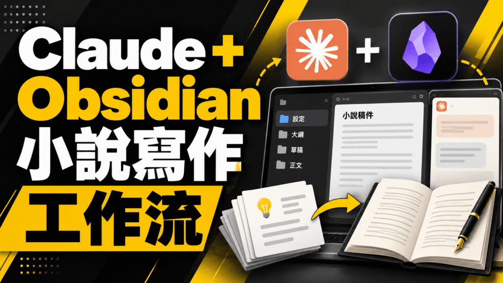 用 Claude + Obsidian 打造小說寫作工作流!並上架到 Penana 用 Claude + Obsidian 打造小說寫作工作流!並上架到 Penana