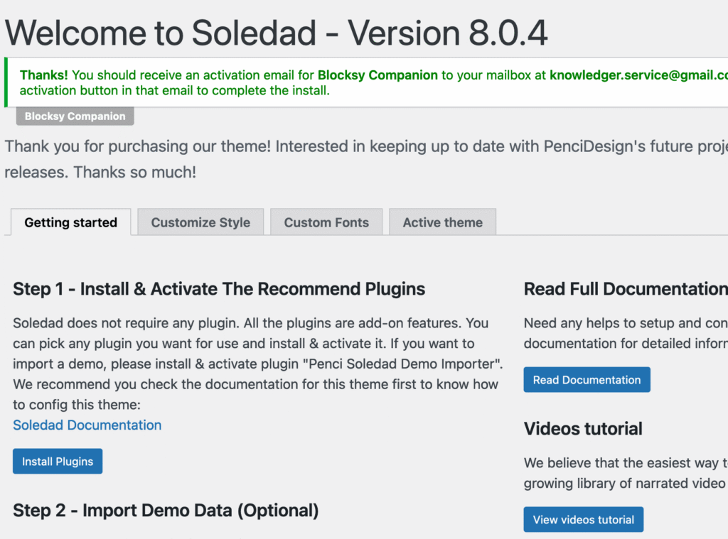 Soledad 教學:從購買到安裝 Wordpress 佈景主題跟外掛! Soledad 教學:從購買到安裝 Wordpress 佈景主題跟外掛!